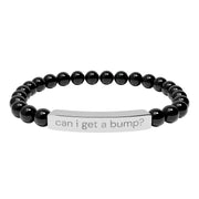 'Can I Get a Bump?' Natural Stone bracelet