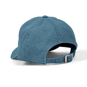 'Point me to the afters' Denim Hat — Minimal Baseball Cap