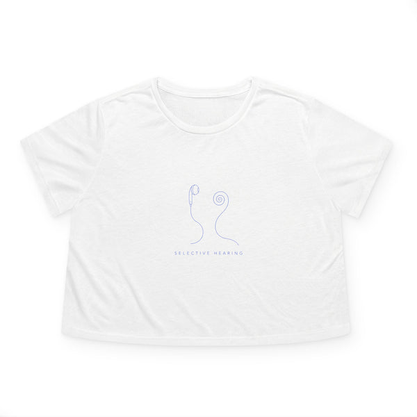 Selective Hearing Women's Crop Top