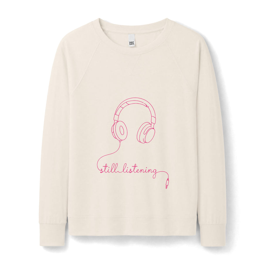 Still listening Crewneck Sweatshirt