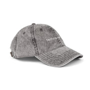 "techno or bust" Washed Dad Hat