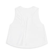 Women's Crop Top — Minimal 'pwemium wounge' Graphic Tank
