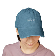 'TRACK ID?' Denim Hat