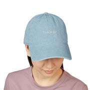 'TRACK ID?' Denim Hat