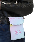 Do Not Disturb — Crossbody Cell Phone Pouch with Card Slot