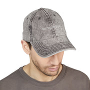 "techno or bust" Washed Dad Hat