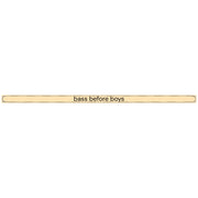 “bass before boys” Minimalist Bangle
