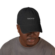 'TRACK ID?' Denim Hat
