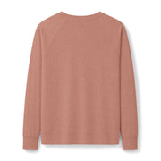 Coastal Wave Long-Sleeve Crewneck Sweatshirt — Minimal Surf Graphic